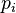 set of probabilities